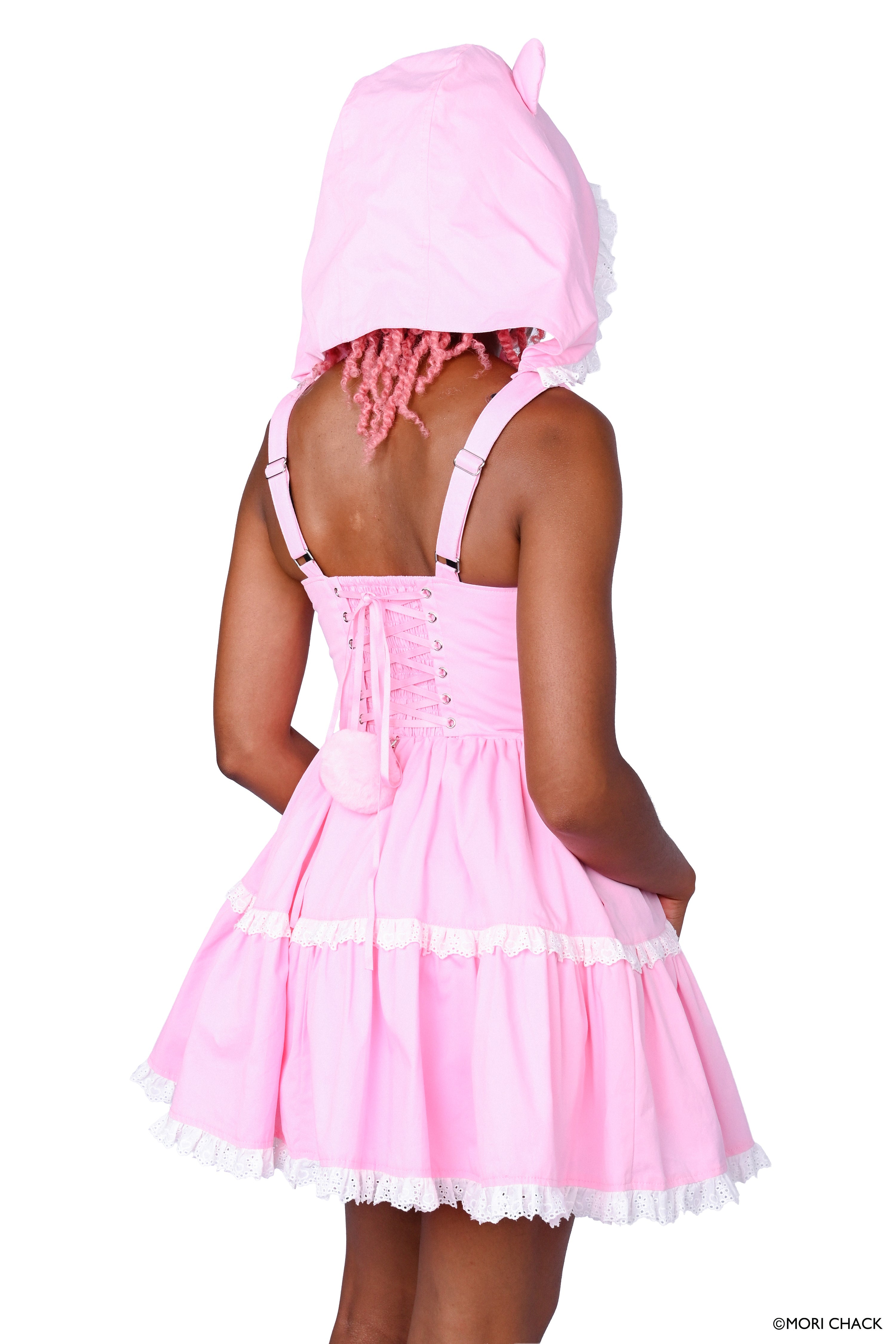 Gloomy Bear x My Violet  - Gloomy Hooded Jumperskirt